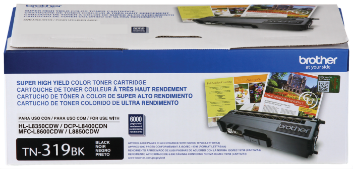 TN 319BK box front